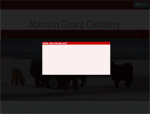Tablet Screenshot of abhainndearg.co.uk